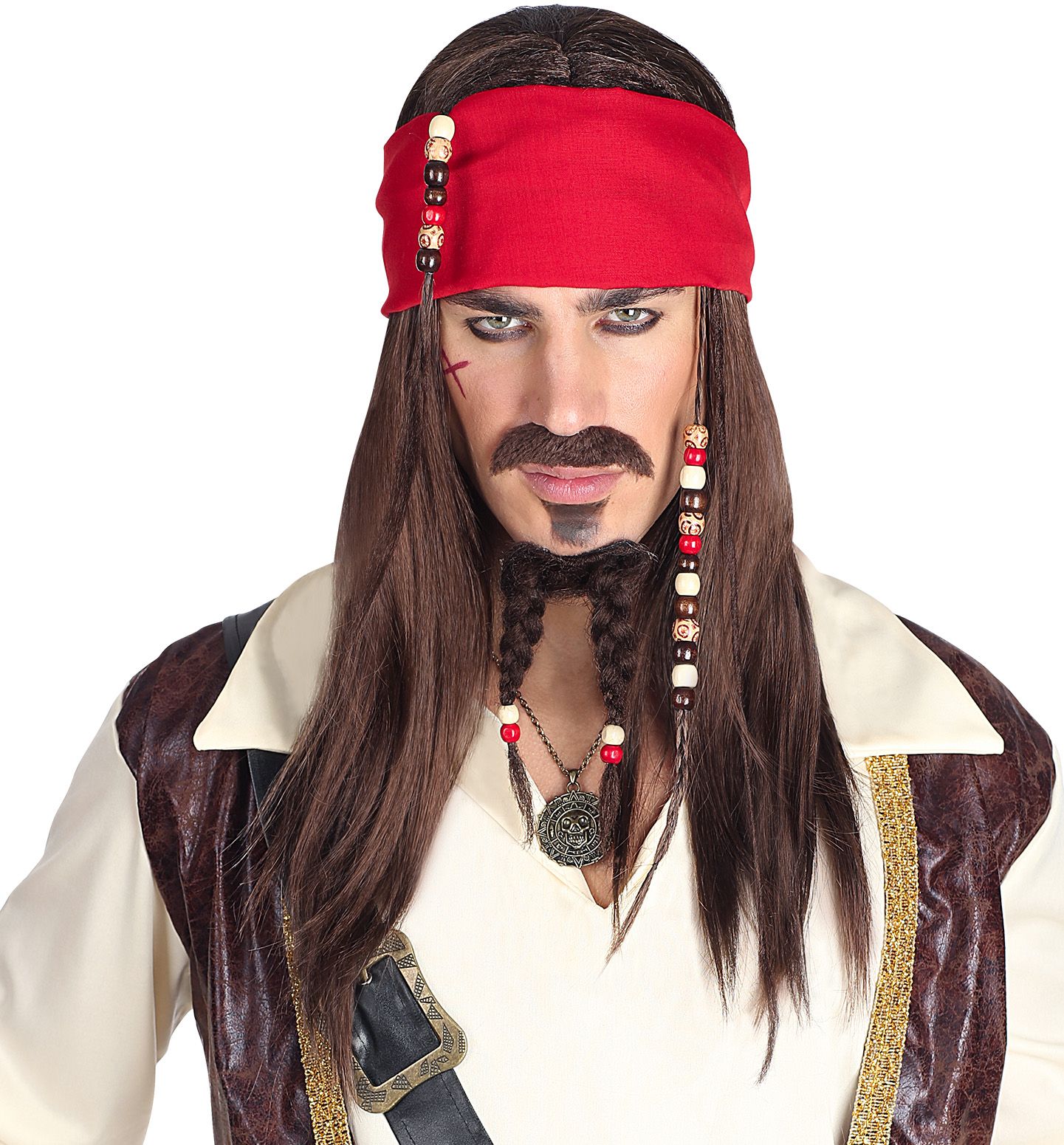 Pirates of the Carribean pruik