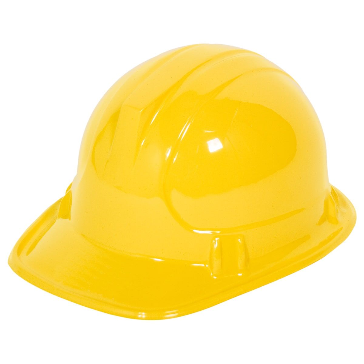 Plastic gele bouwvakker helm kind