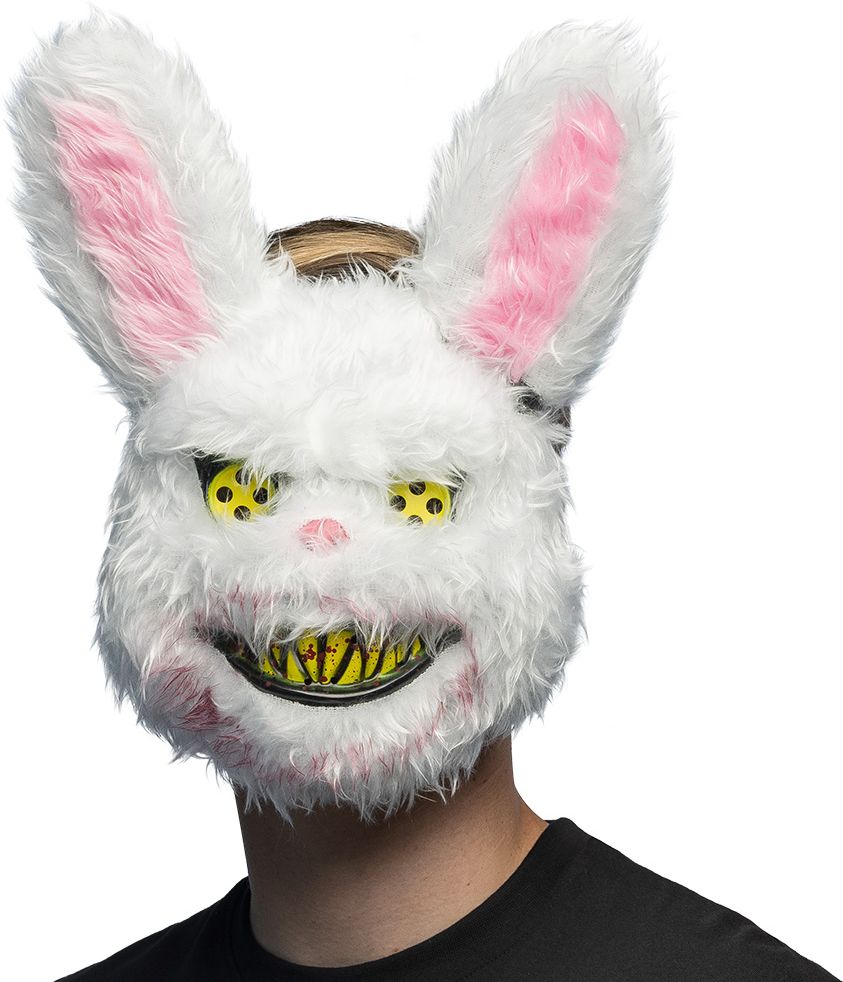 Pluche Gezichtsmasker Horror Konijn Halloween