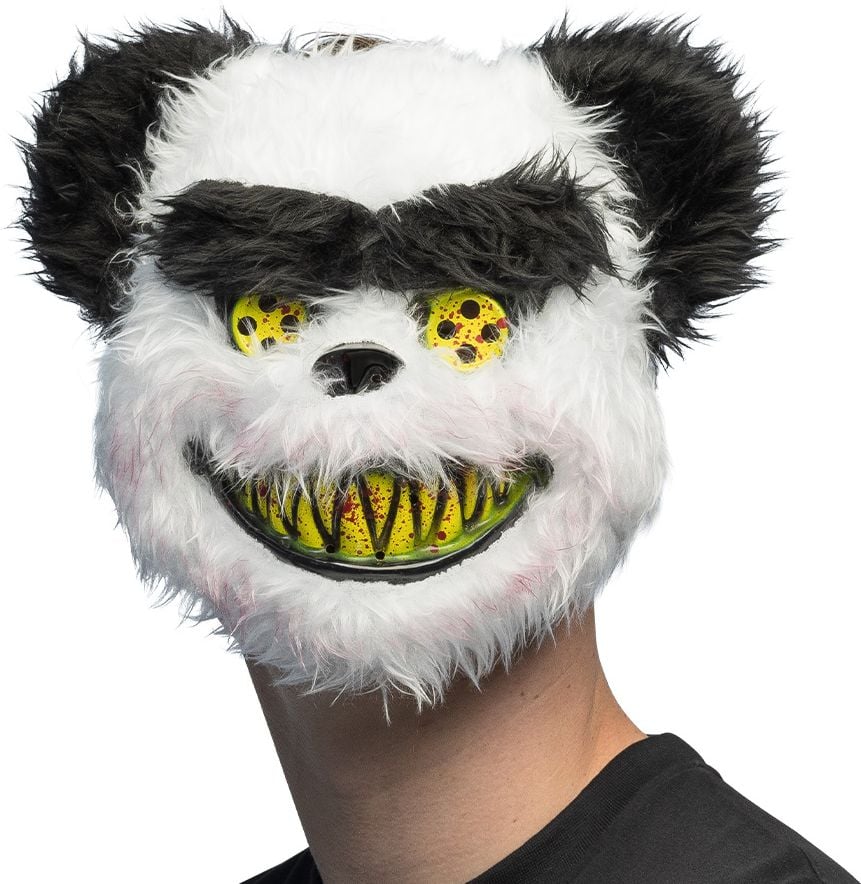 Pluche Gezichtsmasker Horror Panda Halloween