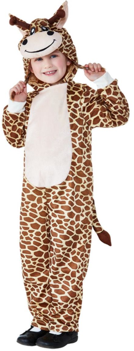 Pluche giraffen kleuter onesie