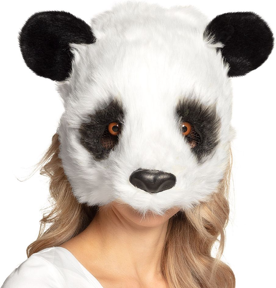 Pluche Panda masker