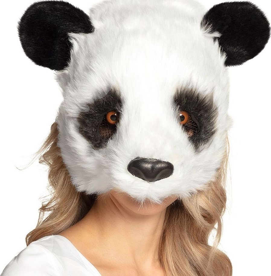 Pluche Panda masker