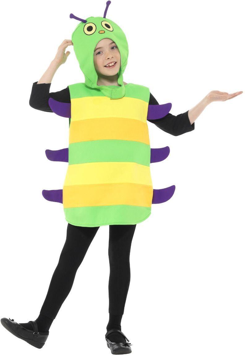 Pluche rups kind onesie