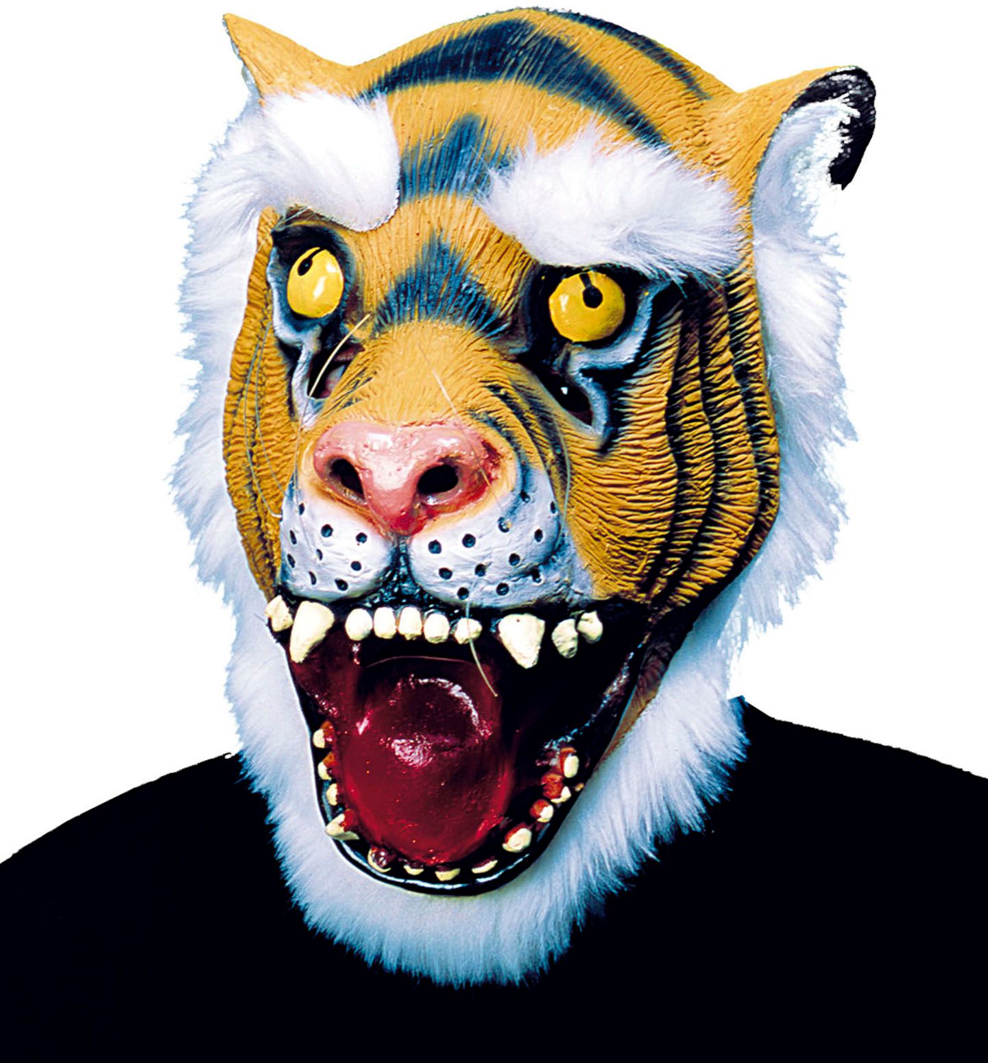 Pluche tijger masker