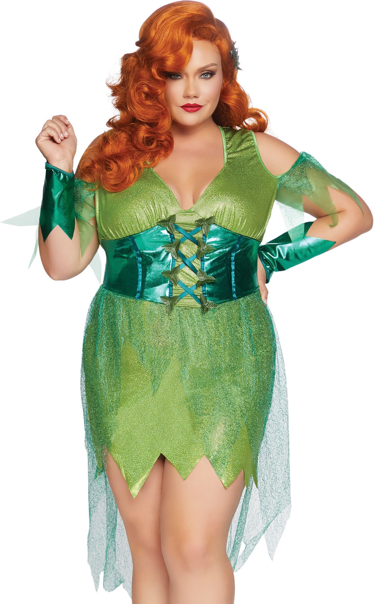 Poison Ivy plussize jurkje