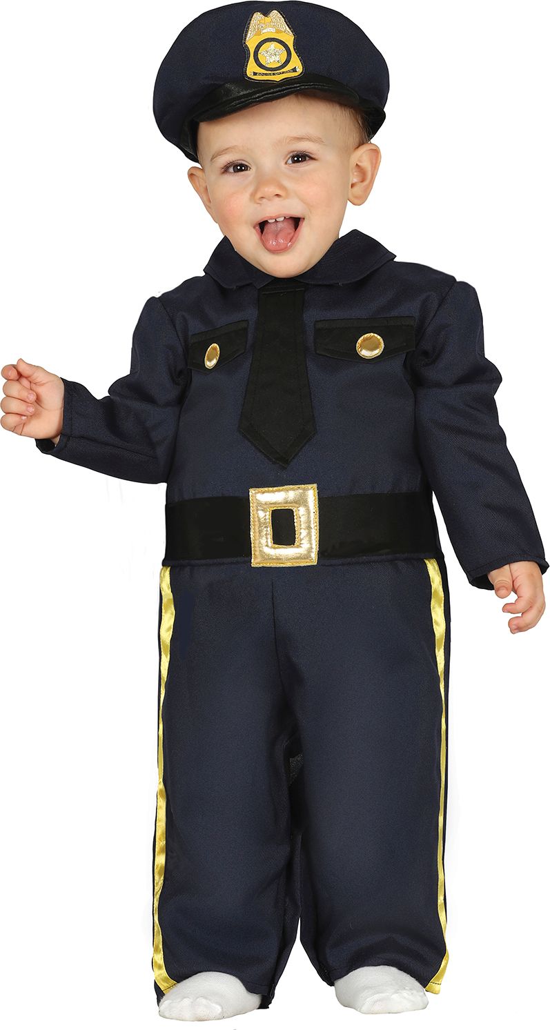 Politie baby jumpsuit