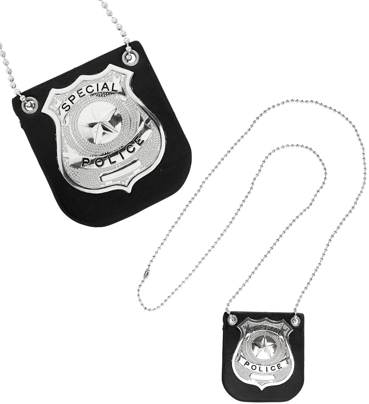 Politie badge ketting