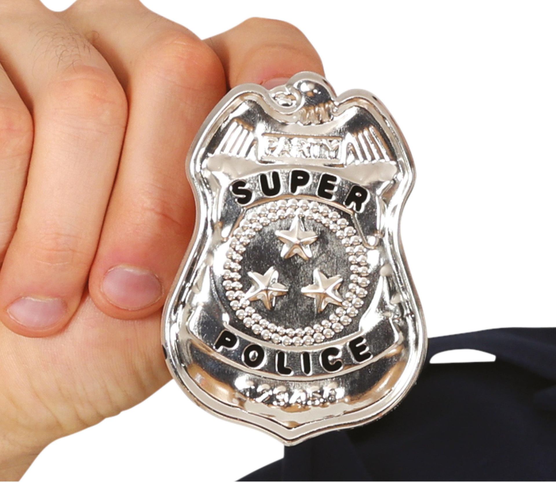 Politie Badge Zilver