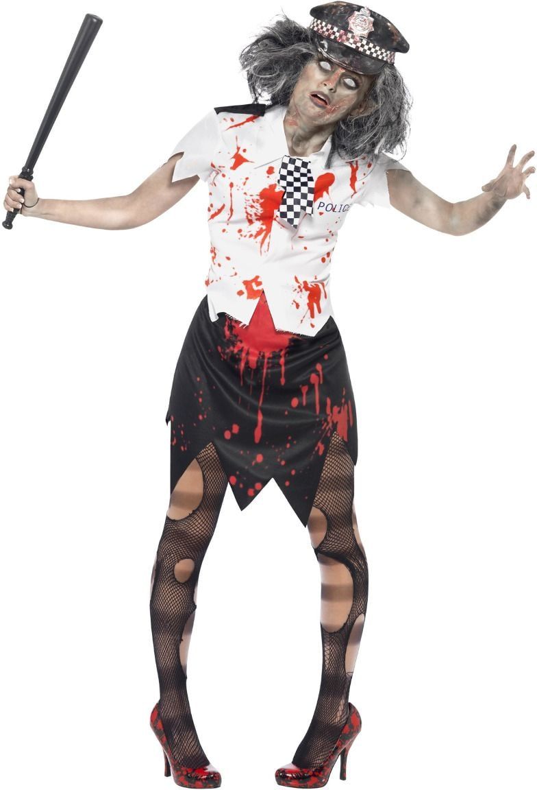 Politie dames zombie pakje