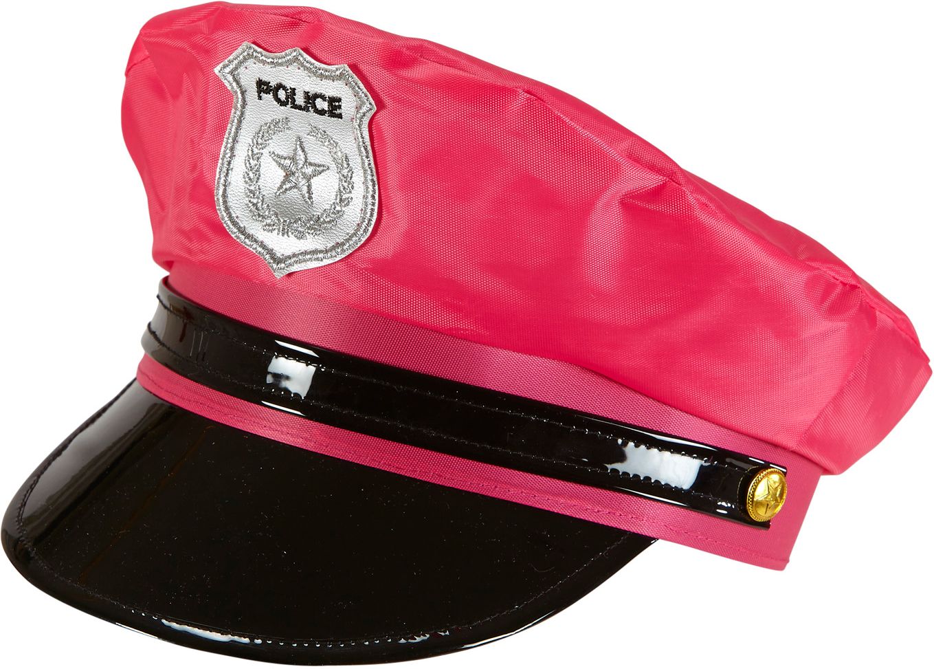 Politie pet neon roze