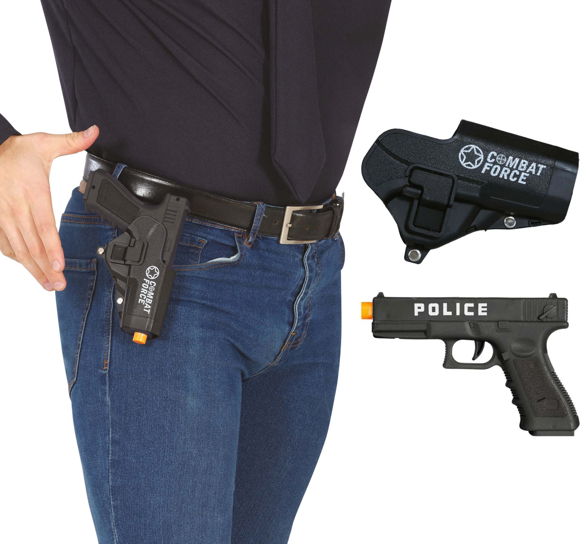 Politie Speelgoedpistool met Holster