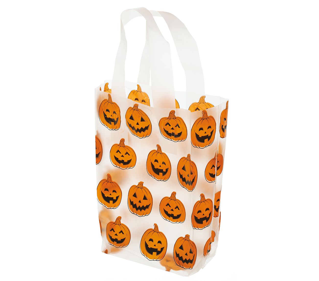 Pompoen Halloween plastic tasje