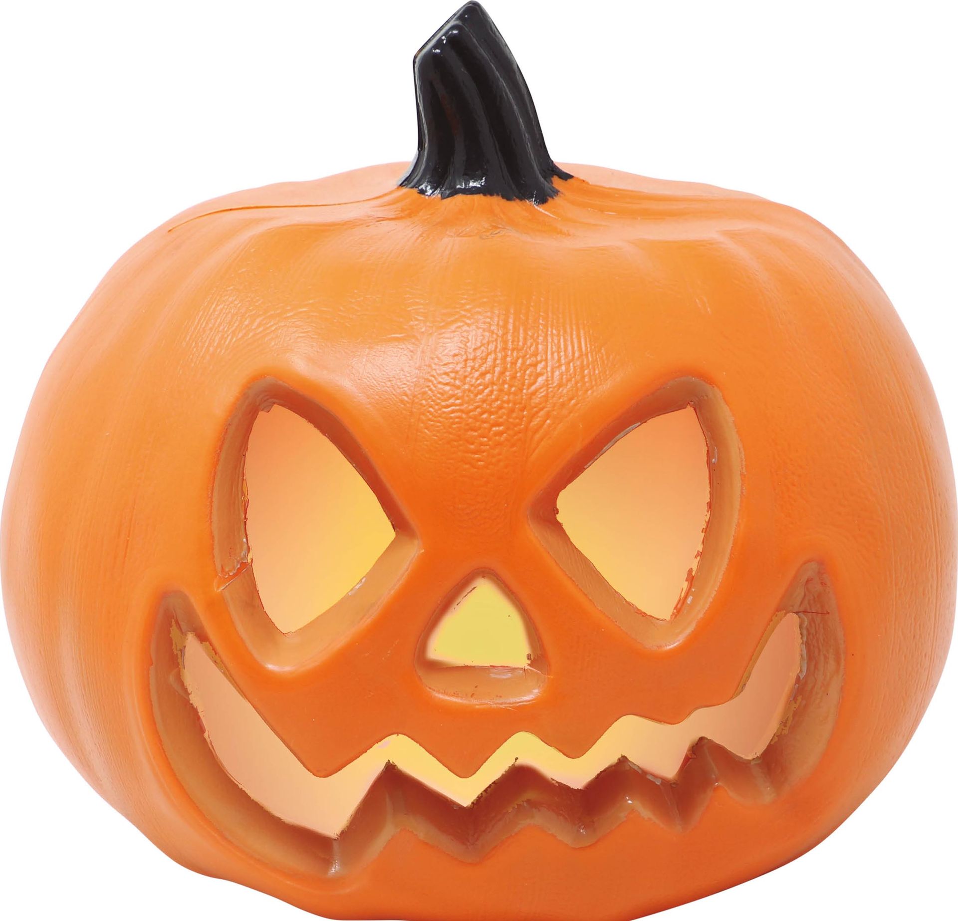 Pompoen met licht 20 cm halloween