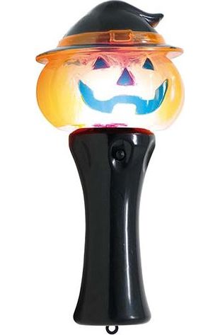 Pompoen zaklamp 14 cm halloween
