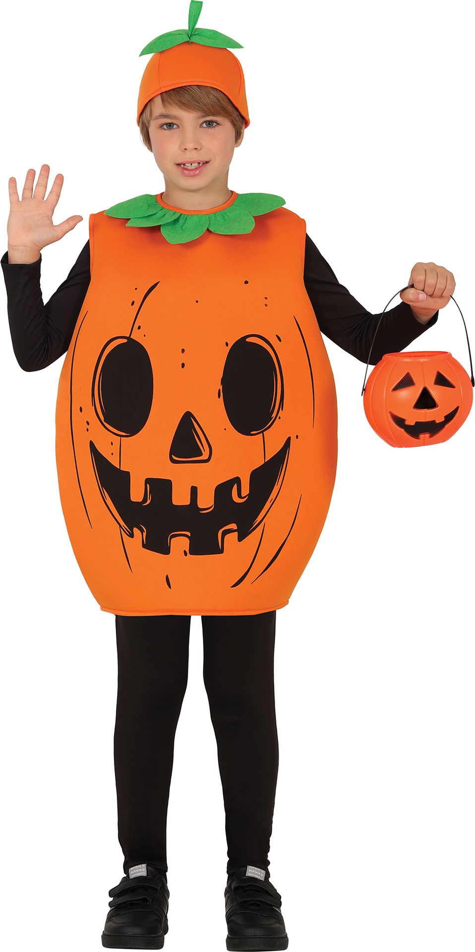 Pompoenpak Halloween Kinderen Oranje