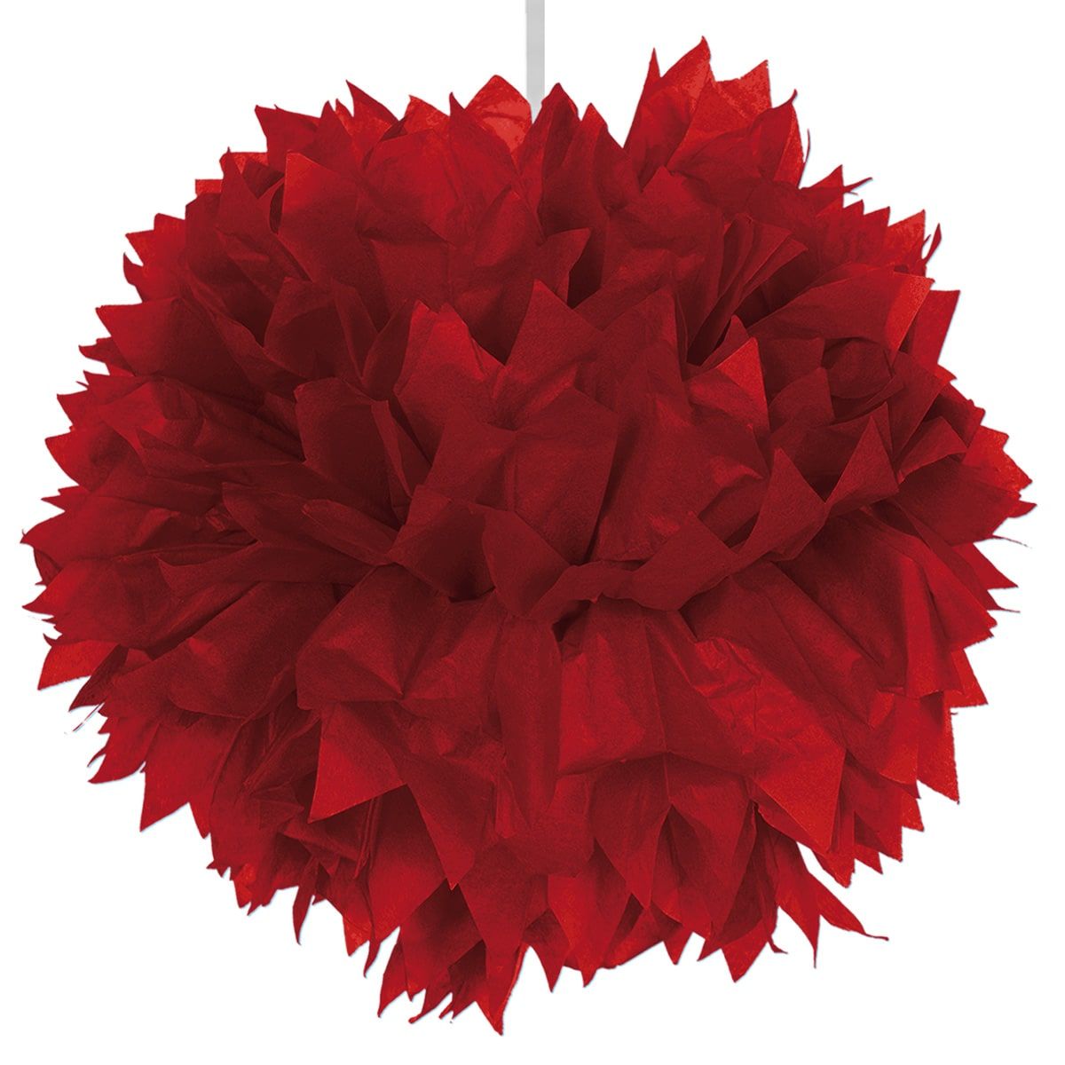 Pompom hanger rood 30cm