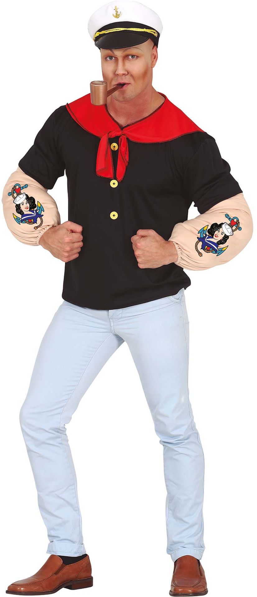 Popeye outfit heren