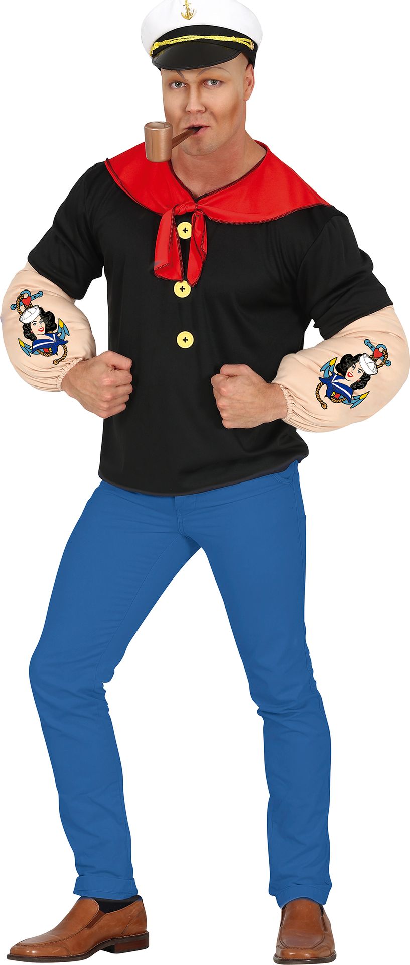 Popeye outfit heren