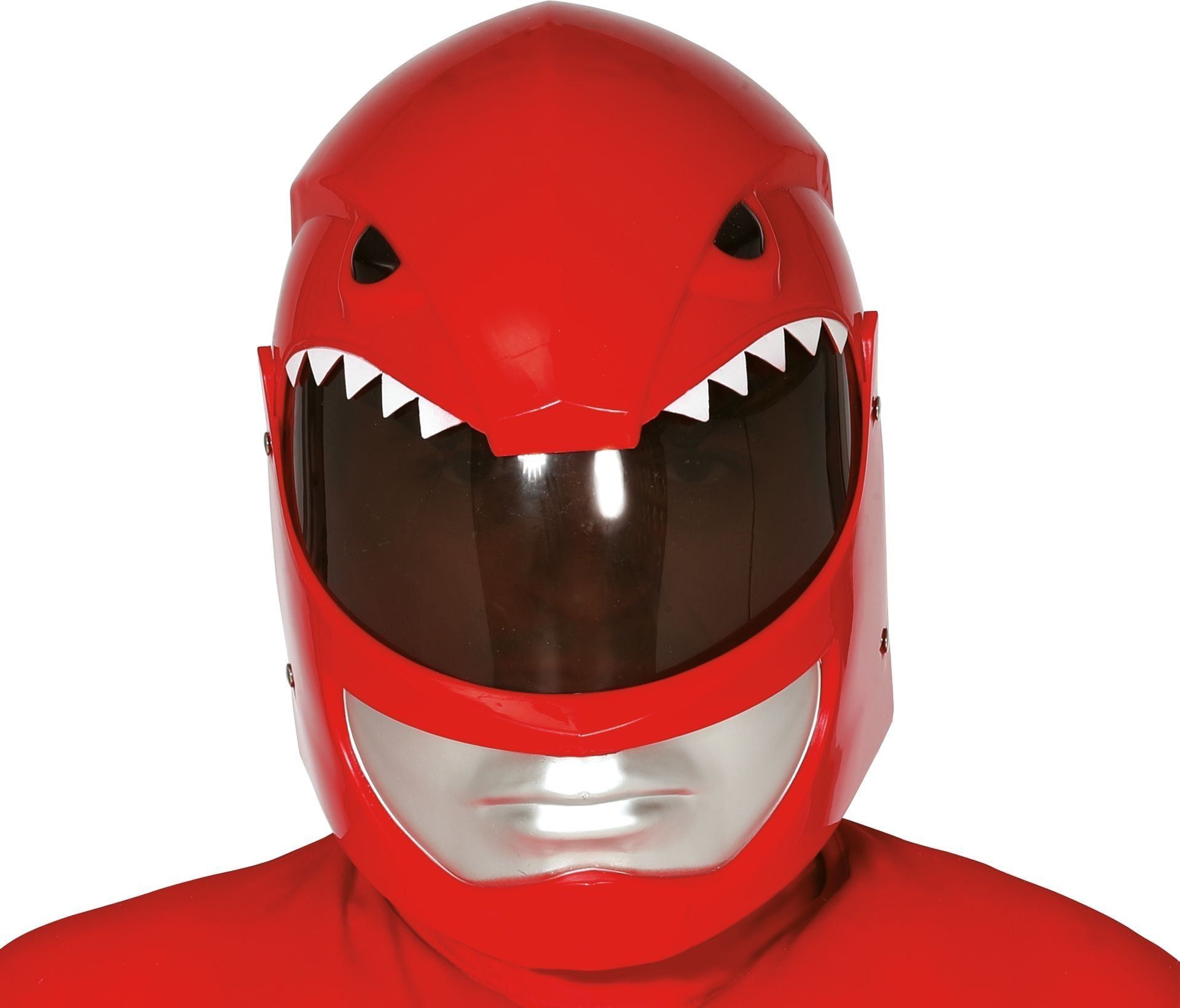 Power Ranger helm rood