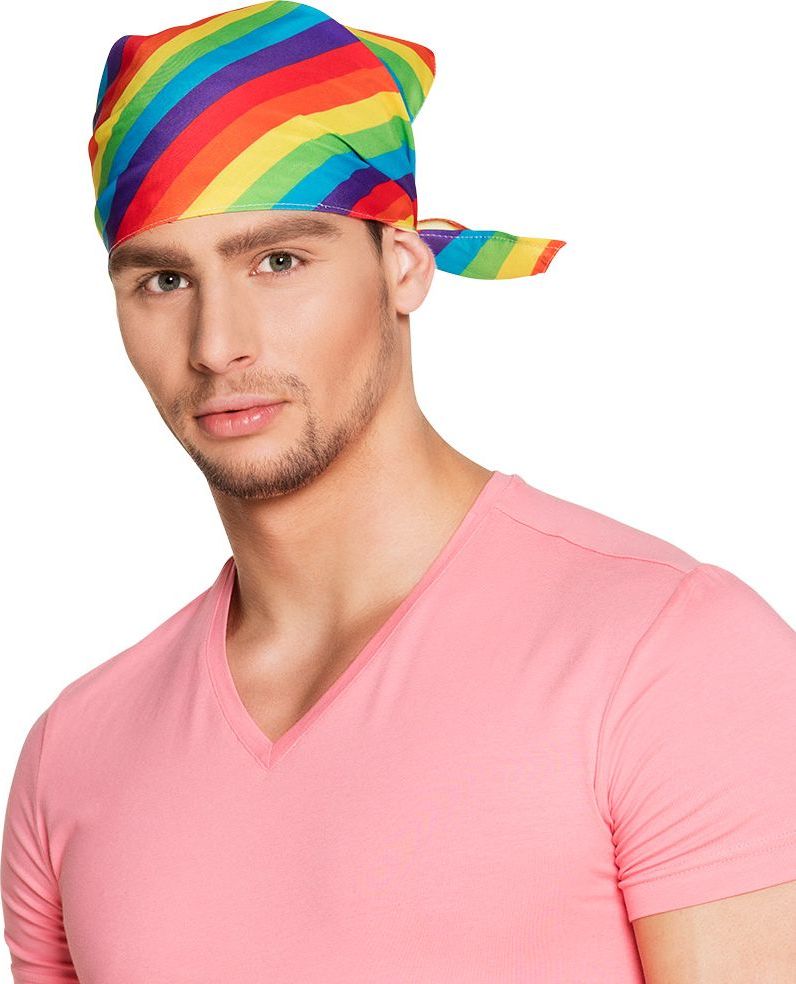 Pride bandana regenboog