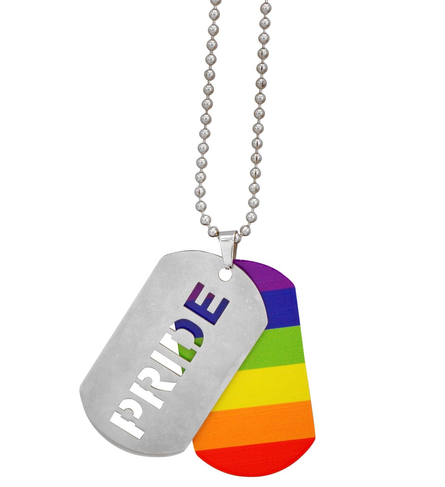 Pride Tag Ketting Regenboog Dames Mannen