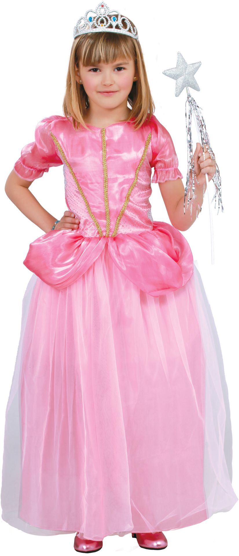 Prinses jurk kind roze