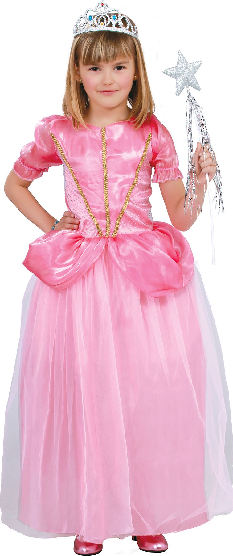 Prinses jurk kind roze