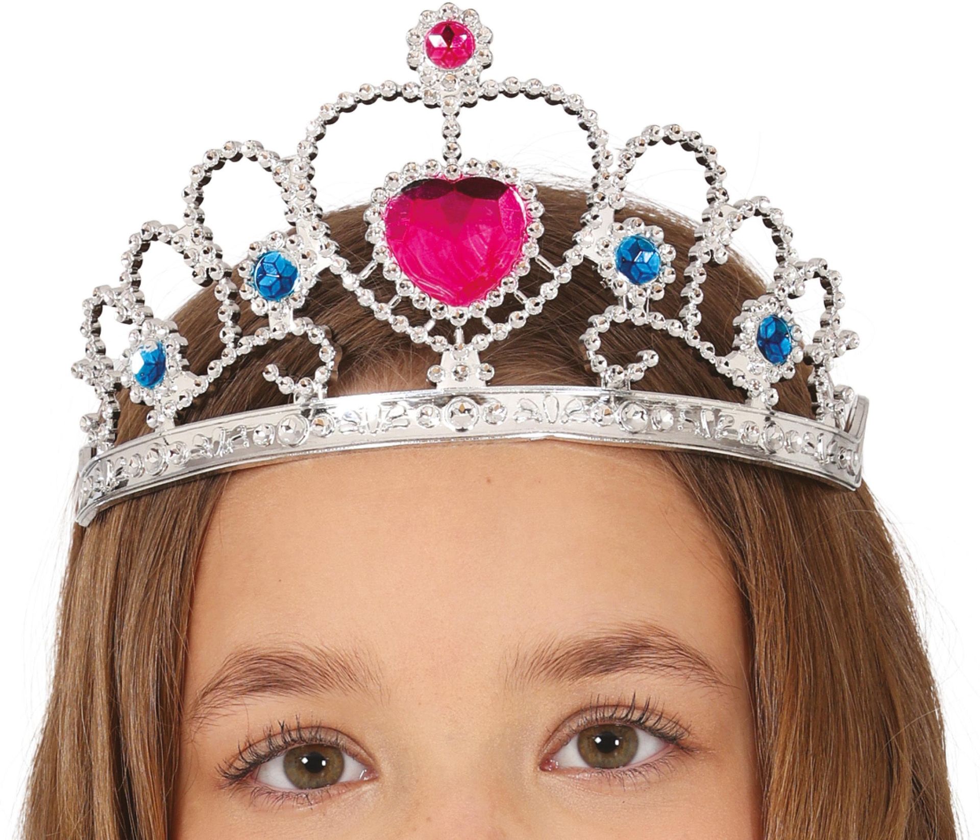 Prinses Tiara met Hartjes Edelstenen