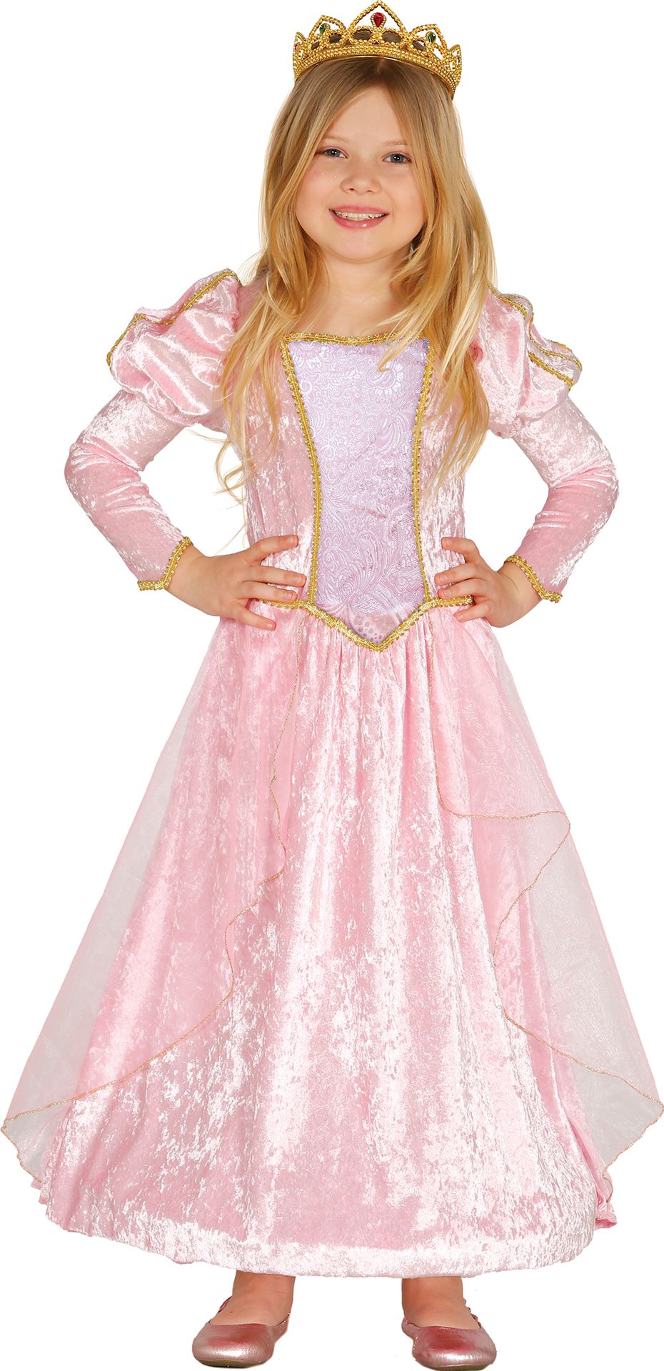 Prinsesjes jurk roze