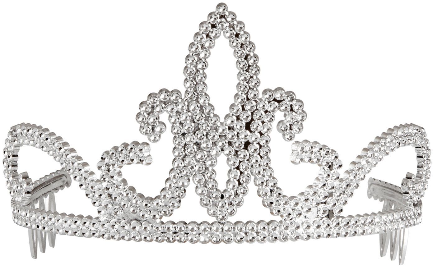 Prinsesjes tiara zilver