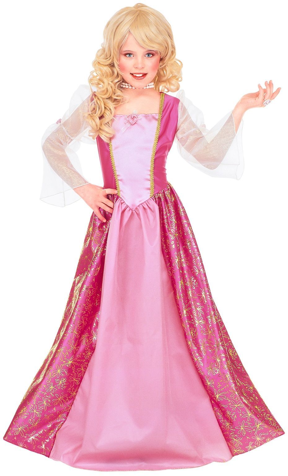 Prinsesjurk roze meisjes