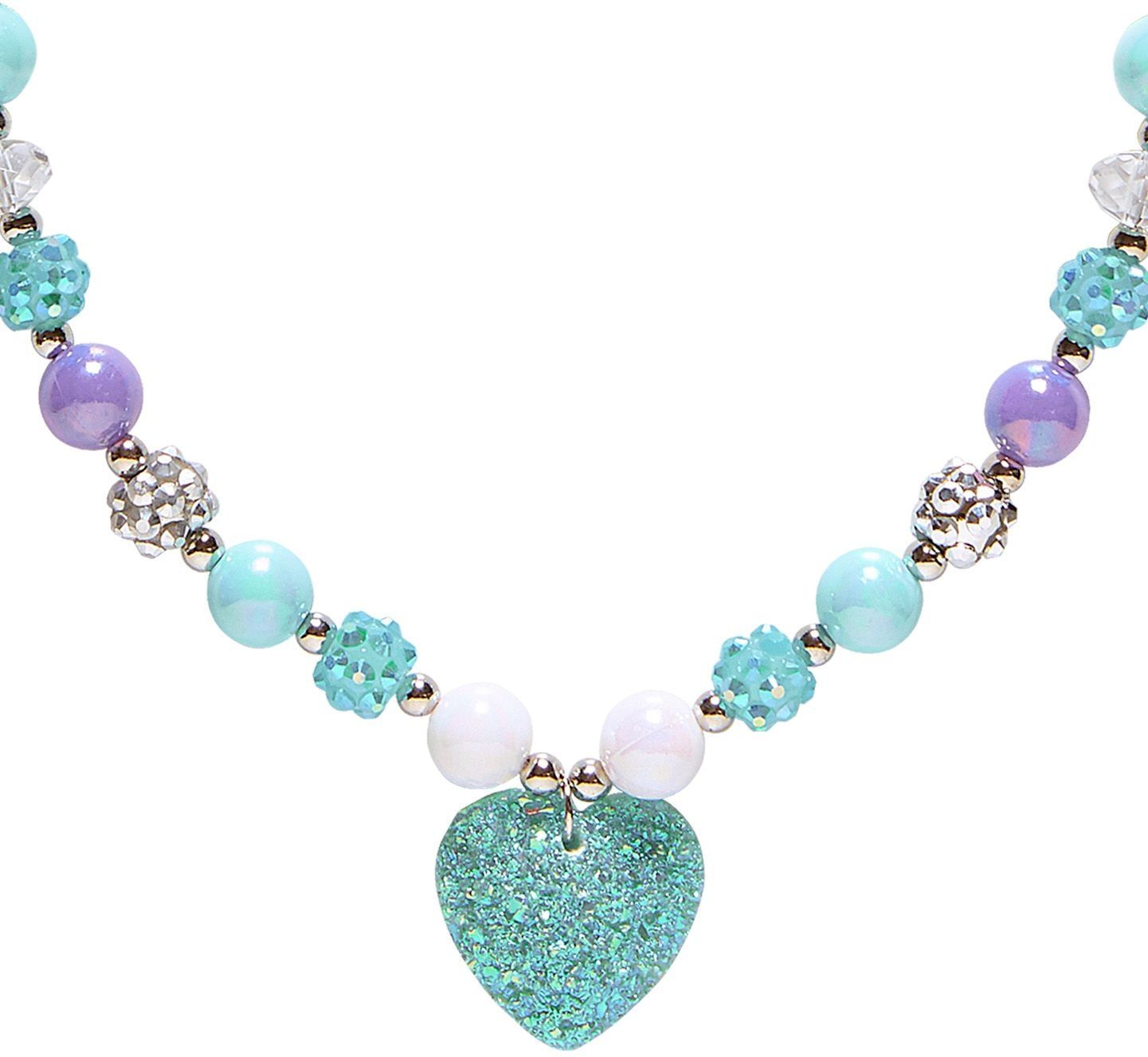 Prinsessen ketting blauw