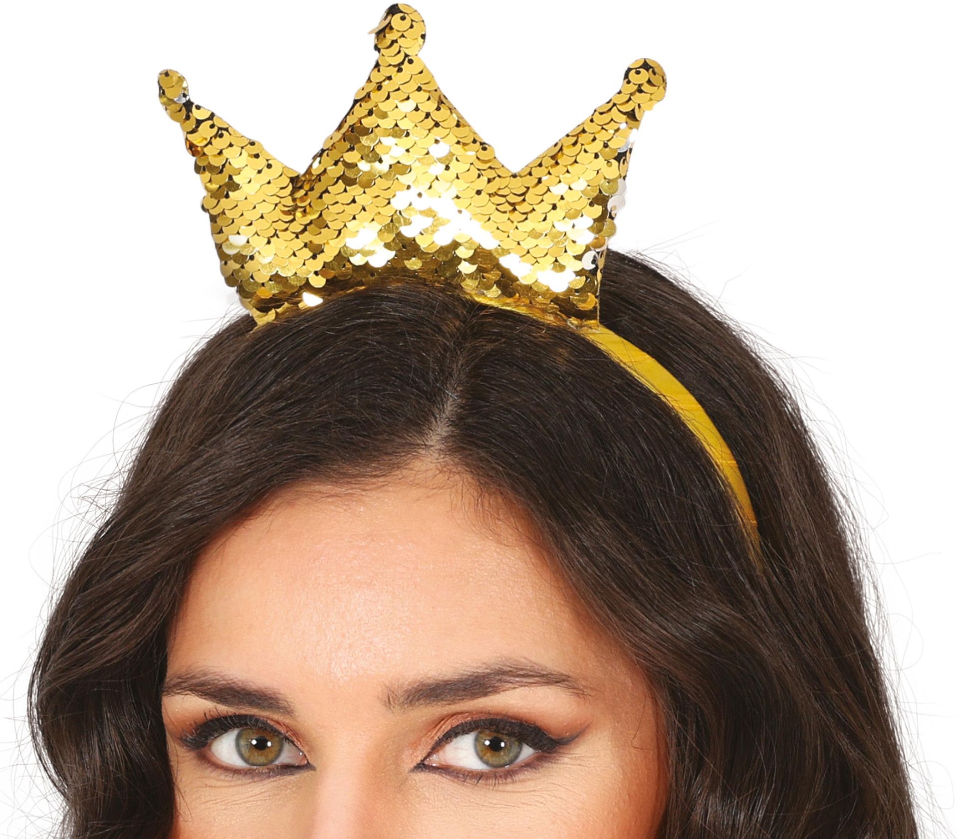 Prinsessen Kroon Goud Hoofdband