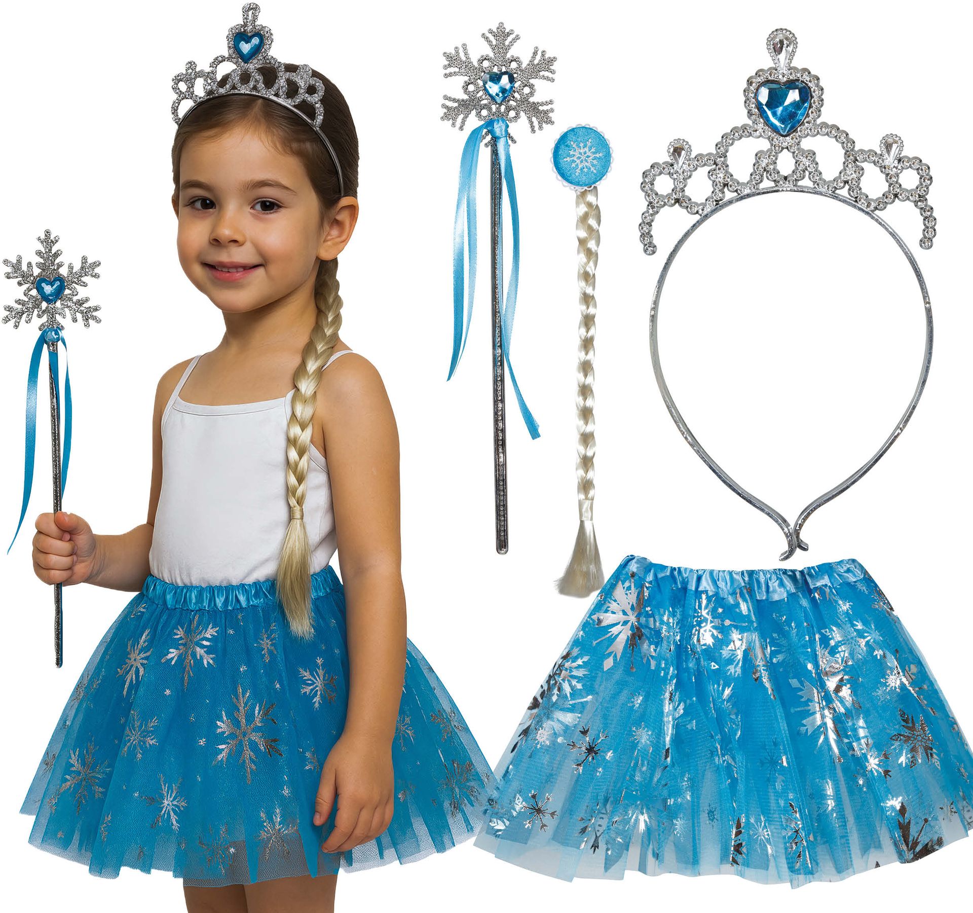 Prinsessen Outfit Frozen Kind