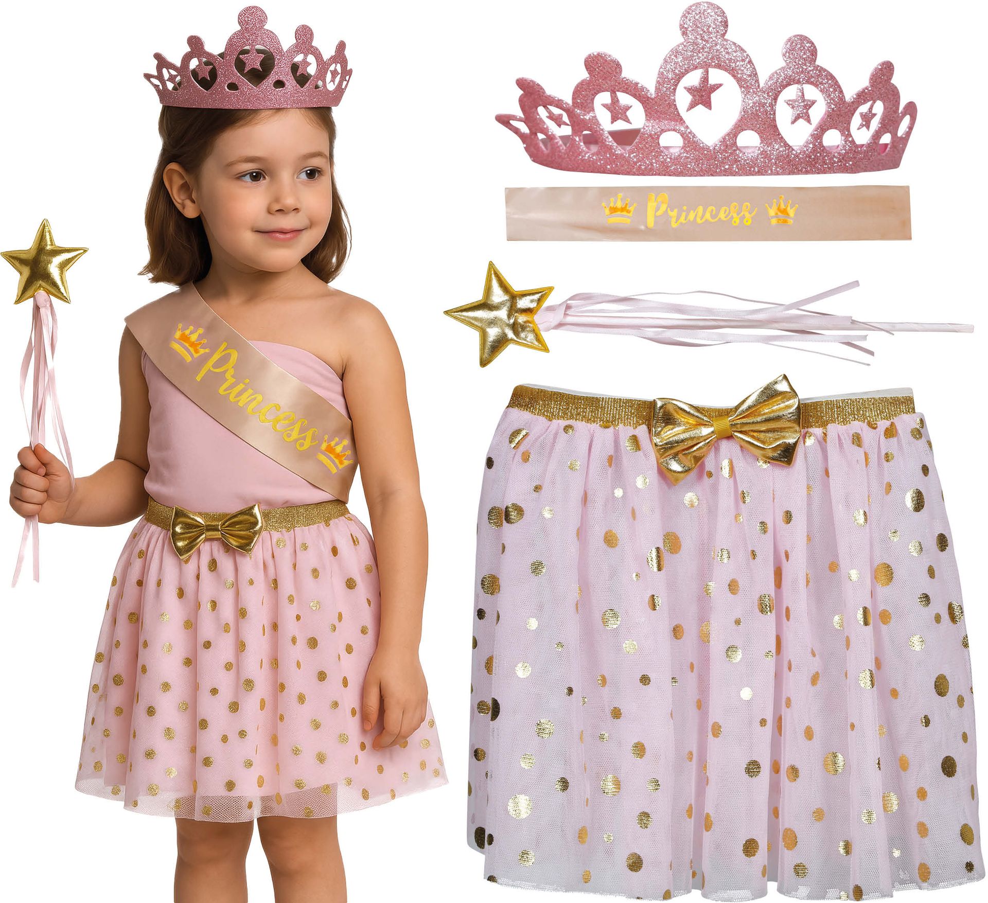 Prinsessen Outfit Set Meisjes