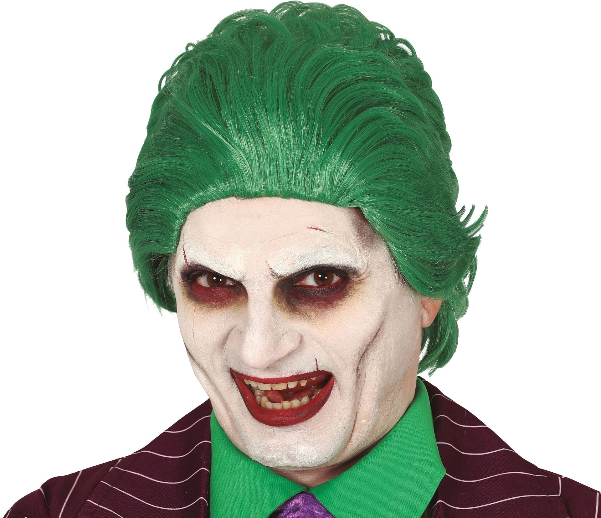 Pruik The Joker groen