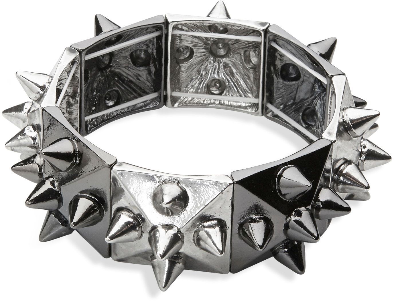 Punk armband zilver