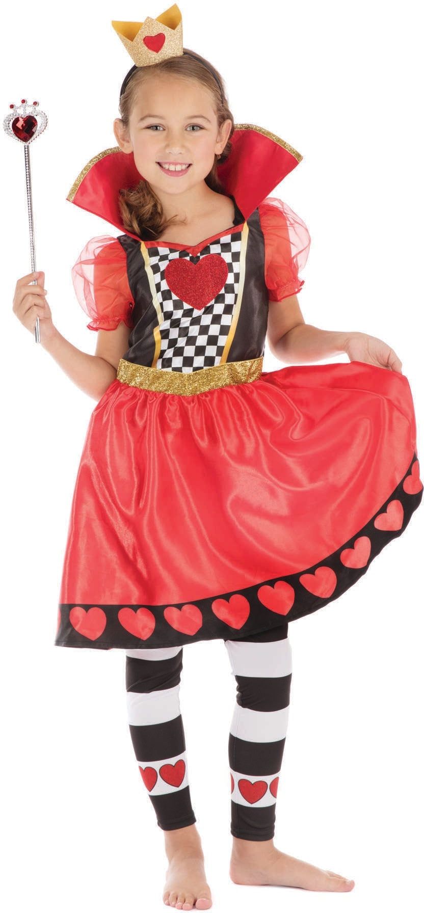 Queen Of Hearts Meisjes Jurk