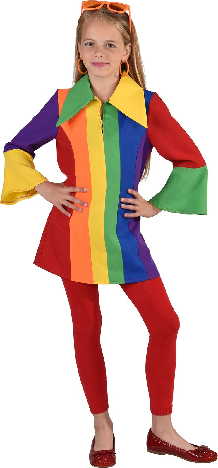 Rainbow jurk meisje