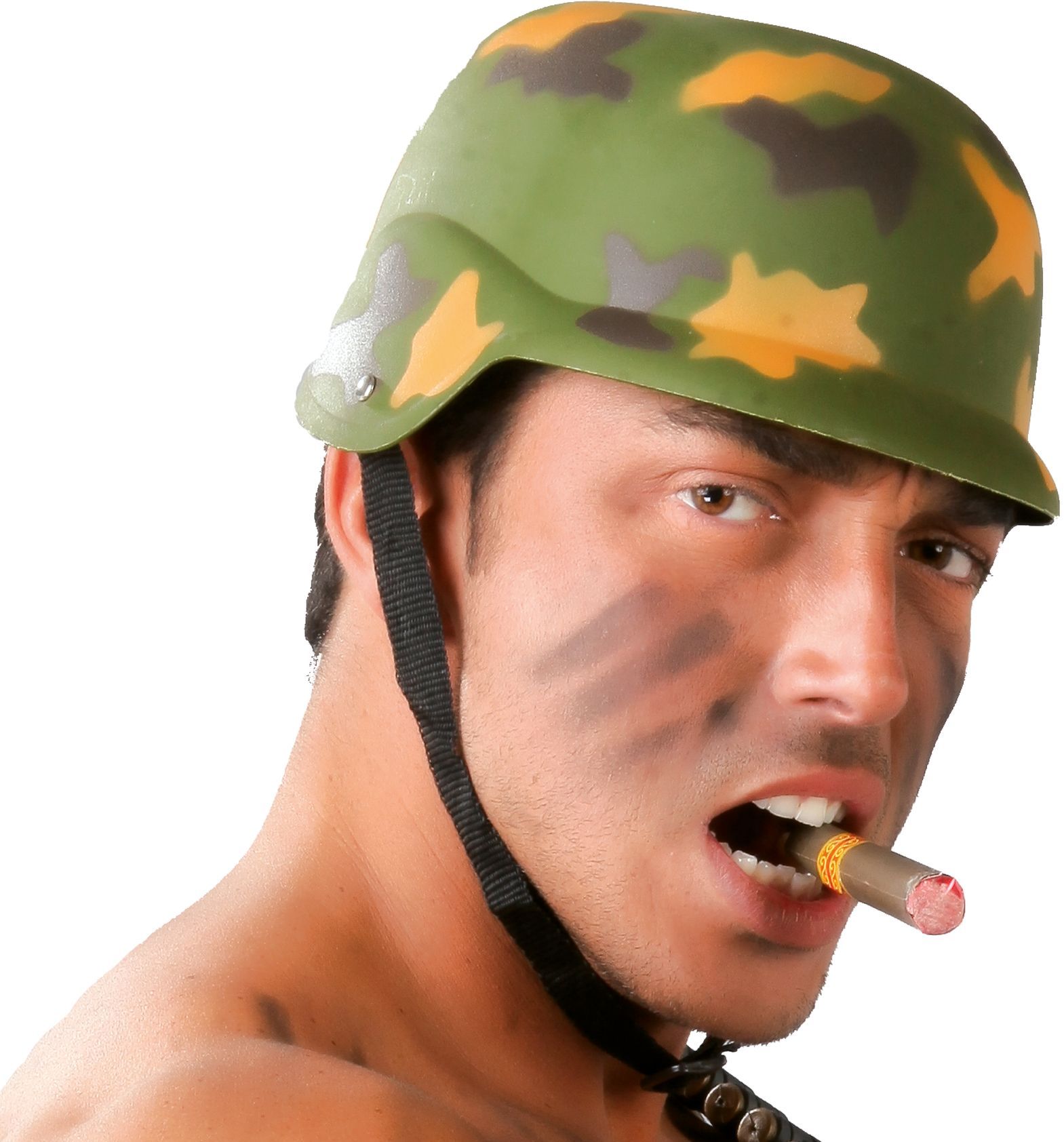 Rambo legerhelm camouflage