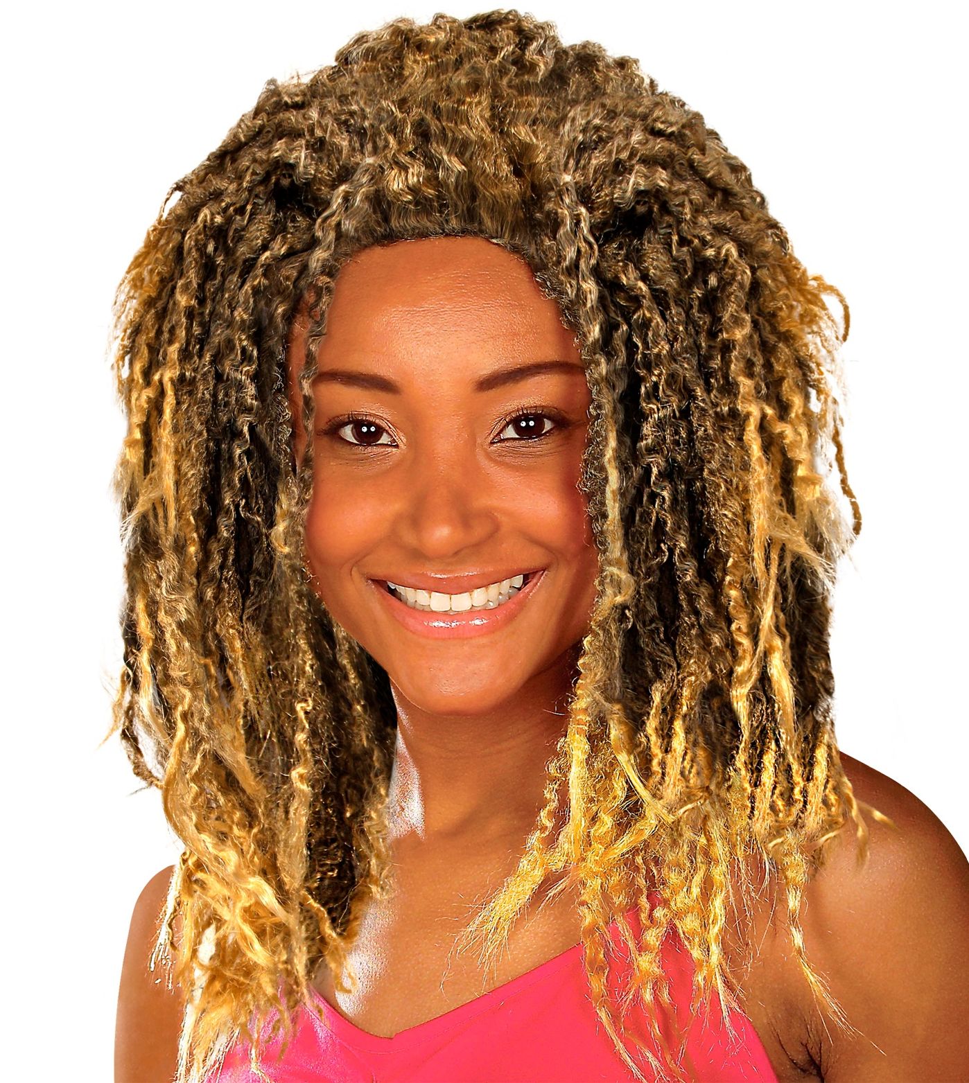 Rasta pruik blond