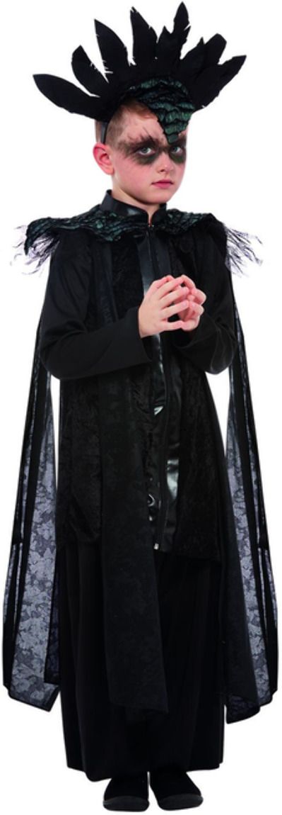 Raven Prince Kostuum Kinderen Zwart