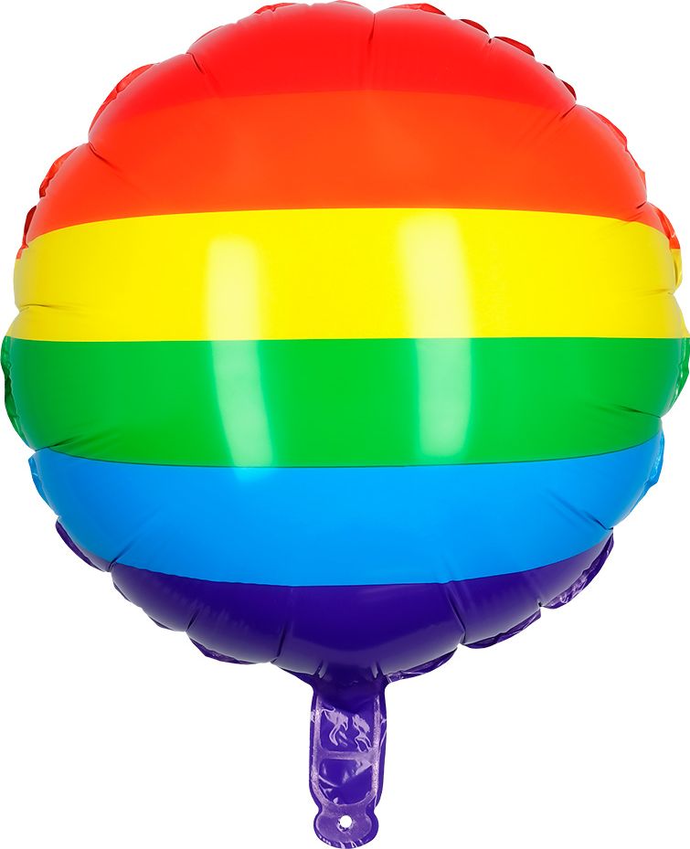 Regenboog folieballon gaypride