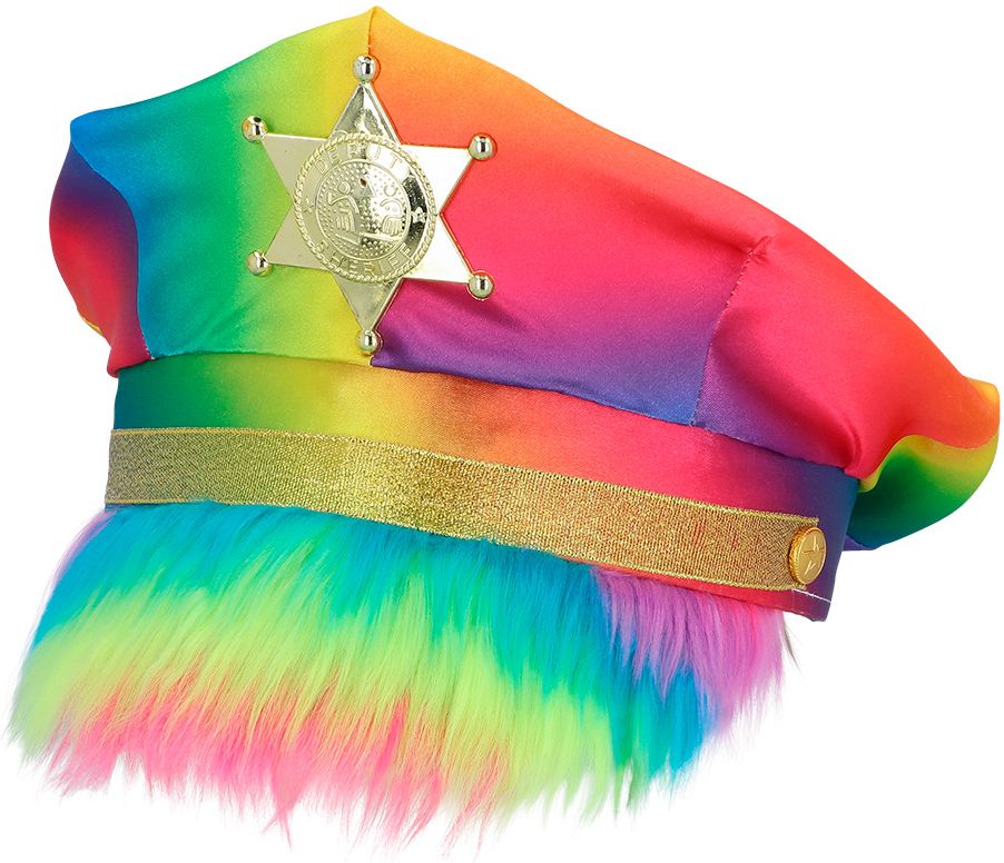 Regenboog sheriff politie pet gaypride