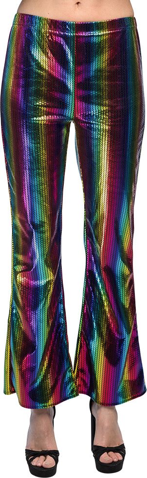 Regenboog Stretch Broek Dames
