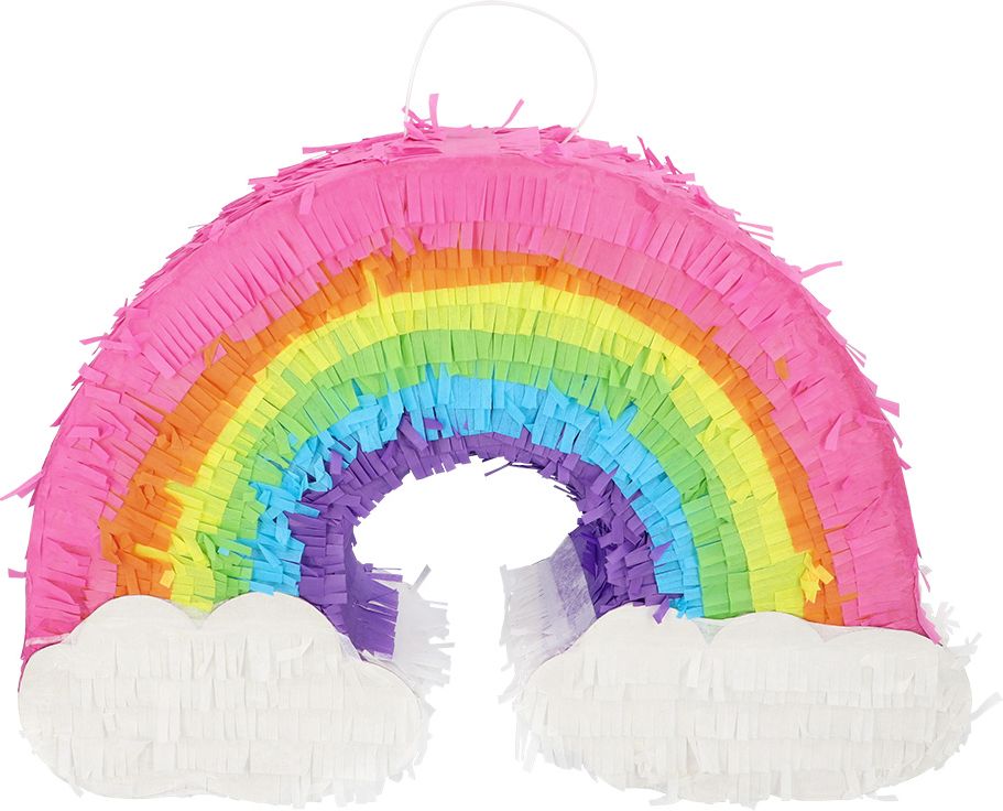 Regenboog Wolk Piñata Verjaardag