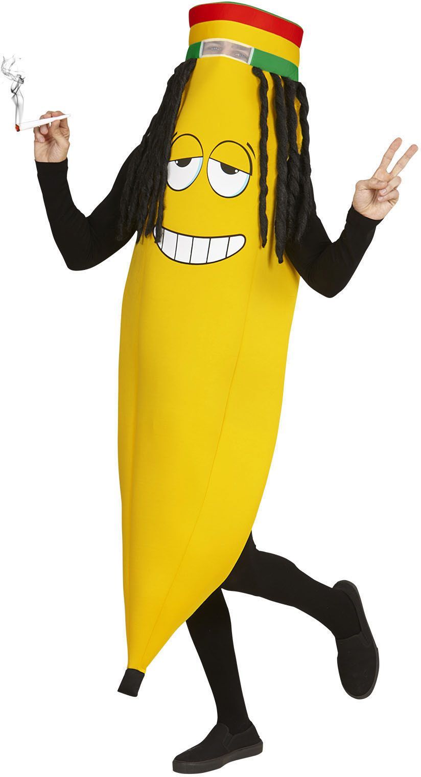 Reggae Bananenpak One-Size-Volwassenen