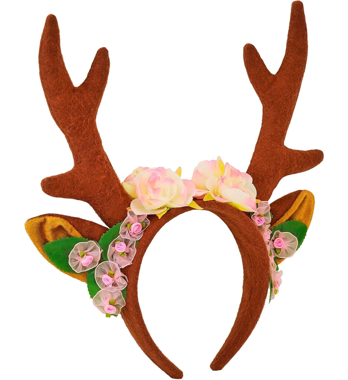 Rendier Haarband Bruin Kerst Dames