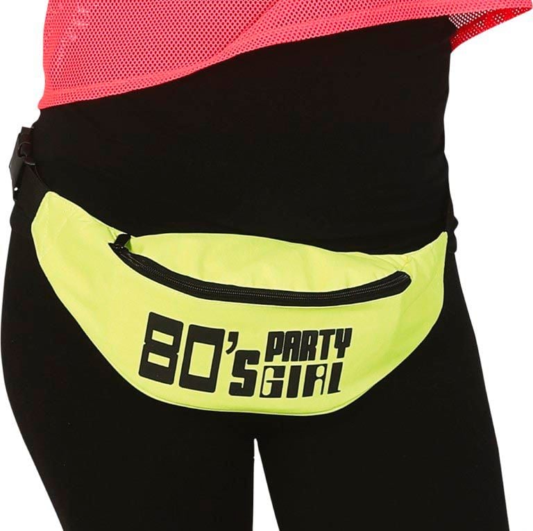 Retro 80's Geel Heuptasje